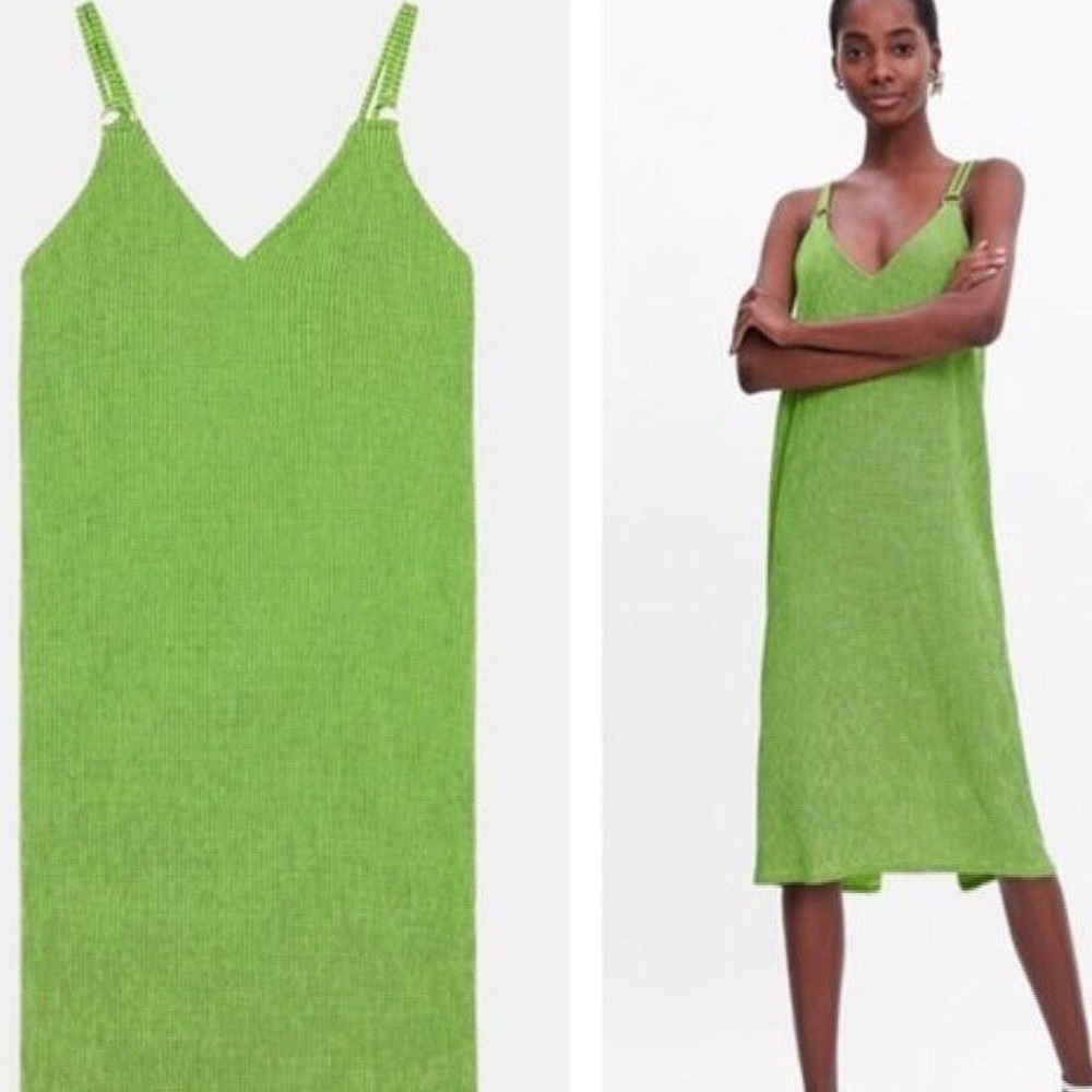 Zara gingham check dress